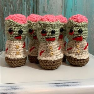 Zombie, Crocheted